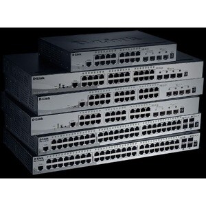 D-Link DGS-1510 DGS-1510-52X 48 Anschlüsse Verwaltbar Ethernet-Switch - 3 Unterstützte Netzwerkschicht - Modular - Verdril