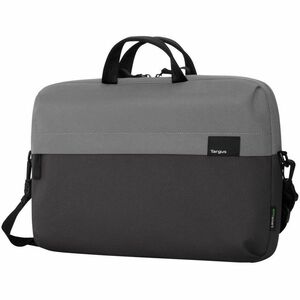 Targus Sagano EcoSmart TBS574GL Carrying Case (Slipcase) for 35.6 cm (14") Notebook - Black/Grey - Bump Resistant, Scratch