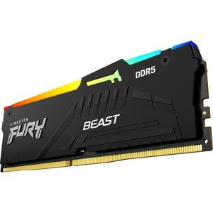 Kingston FURY Beast RAM Module for Desktop PC, Motherboard - 64 GB (2 x 32GB) - DDR5-5600/PC5-44800 DDR5 SDRAM - 5600 MHz 