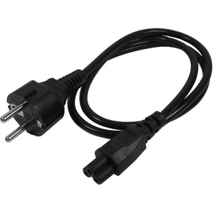 CABLE 3M DE ALIMENTACIN PARA PORTATIL UE SCHUKO C5 TREBOL
