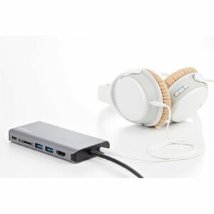 StarTech.com USB C Multiport Adapter - USB-C Mini Travel Dock w/ 4K HDMI or 1080p VGA - 100W PD Pass-Through, 3x USB, SD, 
