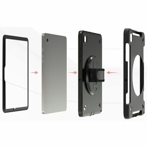 CTA Digital Carrying Case for 26.7 cm (10.5") Samsung Galaxy Tab A8 Tablet, Stylus - Drop Resistant, Impact Resistant - Ha