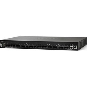 Cisco 550X SG550X-24MPP 24 Portas Gerenciável Comutador de camada 3 - Gigabit Ethernet, Ethernet de 10 Gigabit - 10GBase-X