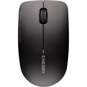 CHERRY DW 3000 Keyboard & Mouse - English (UK) - 1 - USB LPK Wireless RF 2.40 GHz Keyboard - Keyboard/Keypad Color: Black 