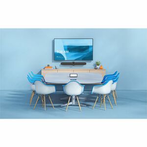 Logitech Rally Bar Video Conference Equipment - Medium/Large Room Size Supported - Graphite - For Video Conferencing, Meet