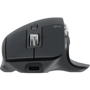 Logitech MX MASTER 3S Rato - Bluetooth/Radiofrequência - USB - Campo escuro - 7 Taste(n) - Grafite - 1 - Sem fios - 2.40 G