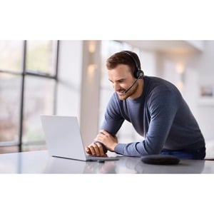 Jabra Engage 55 Headset - Stereo - USB Type A - Wireless - DECT - 492.1 ft - 40 Hz - 16 kHz - On-ear - Binaural - Open - N