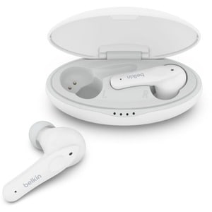 Belkin SOUNDFORM Nano True Wireless Ohrhörer Stereo Ohrhörerset - Weiß - Binaural - In-Ear - 1000 cm Reichweite - Bluetooth