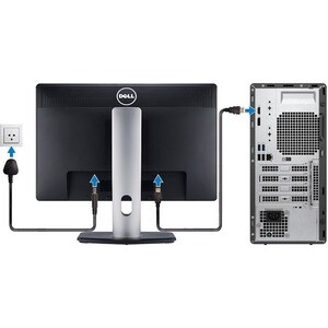 Dell OptiPlex 3000 Computador secretária - Intel Core i5 12ª geração i5-12500 Hexa-core (6 núcleos) 3 GHz - 8 GB RAM DDR4 