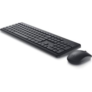Dell KM3322W Keyboard & Mouse - English (US) - USB Wireless RF 2.40 GHz Keyboard - Keyboard/Keypad Color: Black - USB Wire
