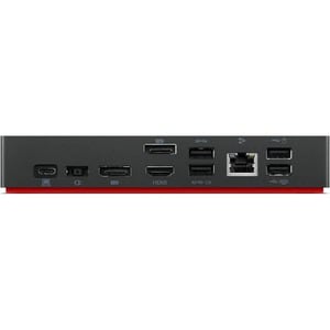 Lenovo - Open Source ThinkPad Universal USB-C Dock - for Notebook - 135 W - USB Type C - 3 Displays Supported - 3840 x 216
