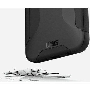 Funda Urban Armor Gear Scout Robusto - para Samsung Galaxy A53 5G Smartphone - Negro - Resistente a las bacterias, Anti-sl