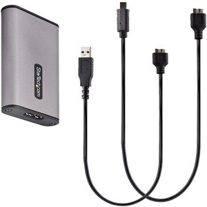 StarTech.com USB 3.0 HDMI Video Capture Device, 4K Video External USB Capture Card/Adapter, UVC Screen Recorder, works w/U