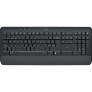 Tastiera e mouse Logitech Signature MK650 - Spagnolo - USB Stantuffo Wireless Bluetooth/RF Tastiera - 118 Tasto - Grafite 