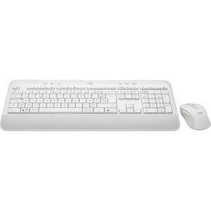 Clavier et souris Logitech Signature MK650 - Français - USB Piston plongeur Sans fil Bluetooth/RF Clavier - 118 Touches - 