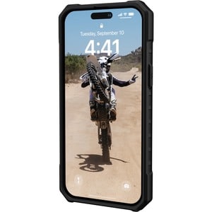 Urban Armor Gear Pathfinder Case for Apple iPhone 14 Pro Max Smartphone - Hex Pattern - Dark Earth - Drop Resistant, Shock