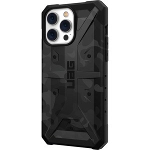 Urban Armor Gear Pathfinder SE Case for Apple iPhone 14 Pro Smartphone - Camouflage Design - Black Midnight Camo - Drop Re