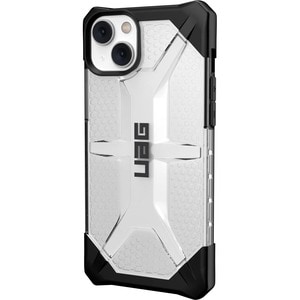 Urban Armor Gear Plasma Case for Apple iPhone 14 Plus Smartphone - Translucent Honeycomb Design - Ice - Drop Resistant, Im