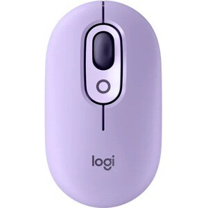 Logitech POP Mouse 鼠标 - 蓝牙 - USB - 光学 - 2 可编程按钮 - 紫 - 无线 - 4000 dpi - 滚轮