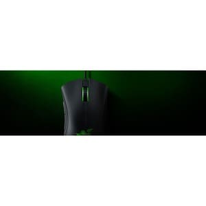 Razer DeathAdder V3 Gaming Mouse - Optical - Cable - Black - 30000 dpi - Scroll Wheel - 8 Programmable Button(s) - Right-h