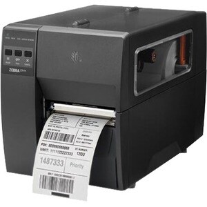 Zebra ZT111 Desktop Thermotransferdrucker - Monochrom - Etikettendruck - Ethernet - USB - USB-Schnittstelle - Seriell - Bl