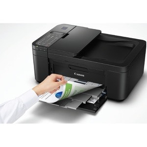 Canon PIXMA E4570 Wireless Inkjet Multifunction Printer - Colour - Copier/Fax/Printer/Scanner - 4800 x 1200 dpi Print - Au