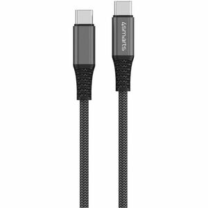 4smarts PremiumCord 1,50 m USB-C Datentransferkabel - Cable for Notebook, Tablet, Smartphone - 480 Mbit/s - Schwarz