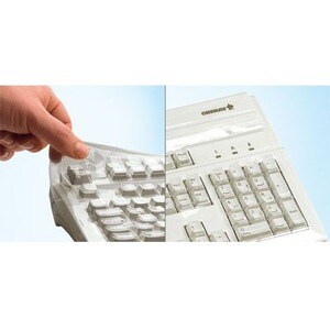 CHERRY WetEx Protective Cover - Supports Keyboard - Flexible, Liquid Resistant, Spill Resistant, Dust Resistant, Dirt Resi