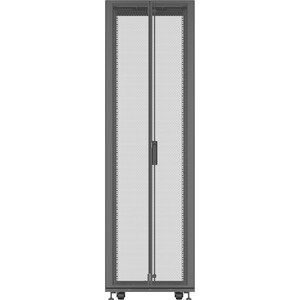 VERTIV VR 42U Gabinete de rack para Interruptor LAN, Painel de ligação, Servidor - 600 mm Rack Width x 1115 mm Profundidad