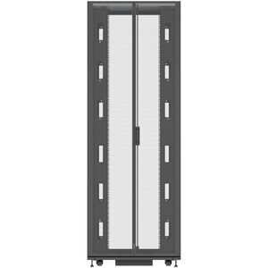 VERTIV VR 48U Gabinete de rack para Servidor, Interruptor LAN, Painel de ligação - 800 mm Rack Width x 1215 mm Profundidad