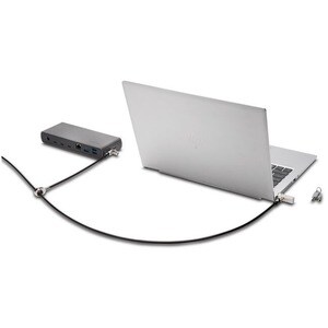 Kensington Cable Lock For Notebook - 1.80 m Cable - Keyed Lock - Carbon Steel - For Notebook