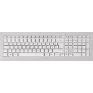CHERRY DW 8000 Keyboard & Mouse - QWERTY - English (US) - 1 - USB Wireless RF - 103 Key - Keyboard/Keypad Color: White, Si