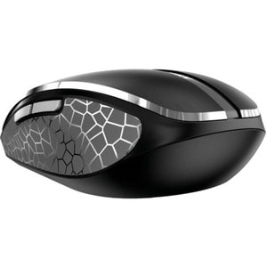 CHERRY MW 8C Advance Mouse - Bluetooth/Radio Frequency - USB - Laser - 6 Button(s) - Black - 1 - Wireless - 2.48 GHz - Rec