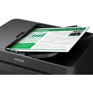 Epson WorkForce WF-2930DWF Wireless Inkjet Multifunction Printer - Colour - Copier/Fax/Printer/Scanner - 33 ppm Mono/18 pp