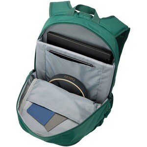 Case Logic Jaunt Carrying Case (Backpack) for 39.6 cm (15.6") Notebook - Smoke Pine - Tangle Resistant Cord - Nylon Body -