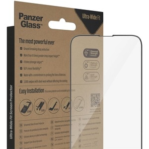 PanzerGlass Tempered Glass Screen Protector - For 17 cm (6.7") LCD iPhone 13 Pro Max, iPhone 14 Plus - Bump Resistant, Dro