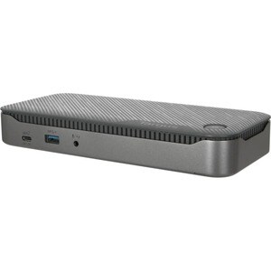 Targus USB 3.2 (Gen. 1) Typ C Docking Station für Notebook, Monitor, Tablet, Tastatur, Kopfhörer, Mikrofon, Lautsprecher, 