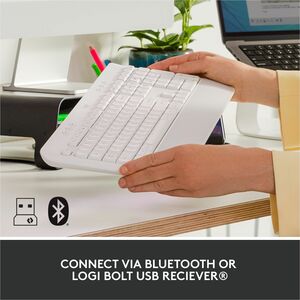 LA K650 WIRELESS KEYB OFF-WHITE ENGLISH
