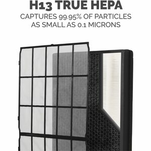 Fellowes AeraMax SV Air Purifier - True HEPA - 1500 Sq. ft. - White