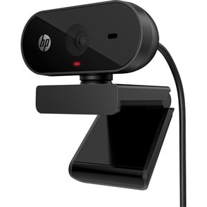 HP 325 Webcam - USB Type A - 1920 x 1080 Video - 66° Angle - Microphone - Notebook, Monitor