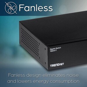 Switch Ethernet TRENDnet TEG-S17 16 Porte - Gigabit Ethernet - 1000Base-X - TAA Conforme - 2 Layer supportato - 9,19 W Con