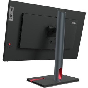 Moniteur LCD Lenovo ThinkVision P24h-30 24" Class Webcam WQHD - 16:9 - Noir corbeau - 60,5 cm (23,8") Viewable - Technolog