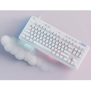 Logitech G G713 Gaming Keyboard - Cable Connectivity - USB Interface - RGB LED - English (US) - QWERTY Layout - White - Me