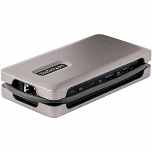 StarTech.com DKT31CH2CPD3 USB 3.2 (Gen 2) Type C Docking Station for Notebook, Workstation - 100 W - Space Gray - Portable