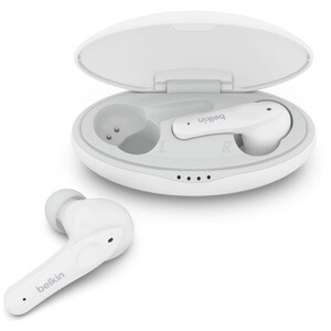 Belkin SOUNDFORM Nano Wireless Earbuds for Kids  - Stereo - True Wireless - Bluetooth - 32.8 ft - Earbud - Binaural - In-e
