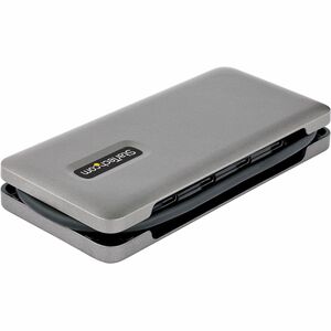 StarTech.com Hub USB C 4 Ports - 4x Ports USB-C, USB 3.1 10Gbps - Hub USB Portable avec PD Pass-Through 100W avec Câble de