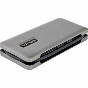 StarTech.com 4-Port USB-C Hub, USB 3.2 Gen 2, 10Gbps, 100W Power Delivery Pass-Through, 12.6in (32cm) Cable, Portable USB 