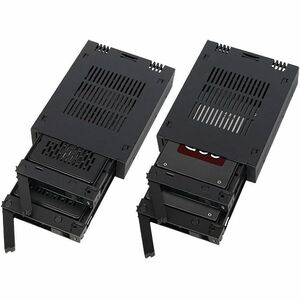 Icy Dock ExpressTray MB742TP-B Drive Bay Adapter Serial ATA, Serial Attached SCSI (SAS) Internal - 1 x HDD Supported - 1 x