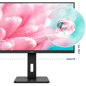 AOC Pro-line U32P2 32" Class 4K UHD LCD Monitor - 16:9 - Black - 80 cm (31.5") Viewable - Vertical Alignment (VA) - WLED B