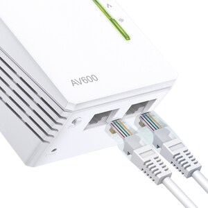 TP-Link TL-WPA4220 Powerline Netzwerkadapter - 2 x Netzwerk (RJ-45) - 500 Mbit/s Stromleitung - 300 m Reichweite unterstüt